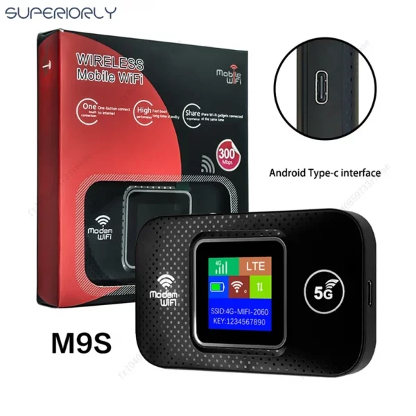 Sd2df5794ee374bb3a8b3990392435690J.webp Routeur WIFI Mobile 4G/5G, 150Mbps, 4G LTE, sans f
