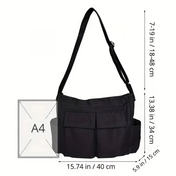 Sd5c14c46176a4bfdaa1ab2fd865414e9M.webp Sac à Main Classique Vintage en Toile pour Femme,