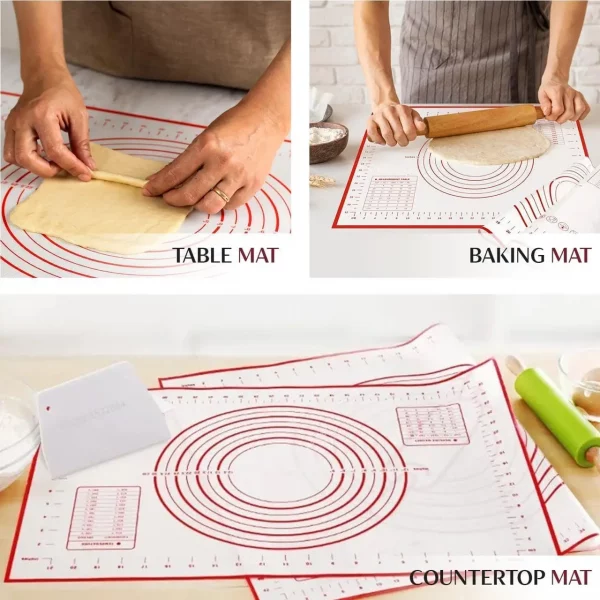 Sd7294a13c899412d9faa4e6bc859ff5av.webp BUYYES 1 pièces tapis de cuisson en Silicone tapis