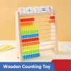 Sdfbc9aedace84c1b86e982a2d5fcfd8fN.webp Jouet de comptage en bois boulier Montessori, joue