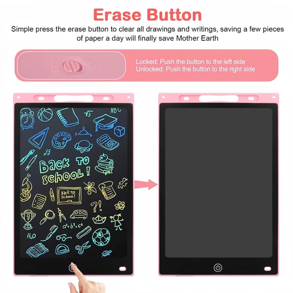Tablette LCD Écologique pour Dessin et Apprentissage