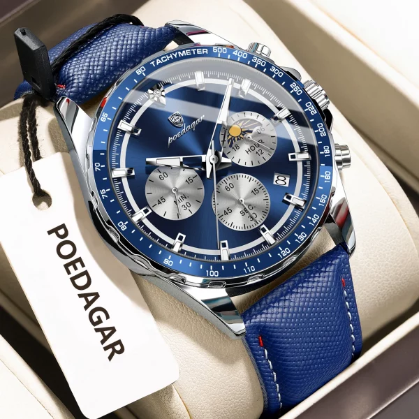Se035748cb6e34aca93e58510c48939deM.webp POEDAGAR Original mode hommes horloge lumineux éta