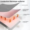 Couverture Chauffante Électrique Double, Thermostat Intelligent
