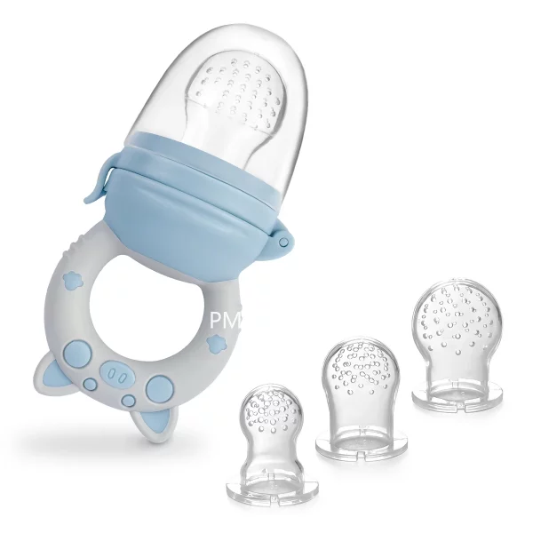 Se30f98ec99d74ea5860a4d5c0c9c8d038.webp Mangeoire à fruits et légumes en Silicone, 4 pièce