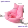 Coussin de bain pliable en forme de requin pour bé