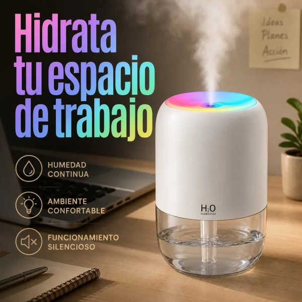 Humidificateur ultrasonique USB portable de 300 ml