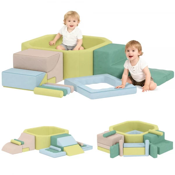 Se786eafaf58e4fe79057dc2623c5c1ca1.webp AIYAPLAY 15 PCS Parcours motricité bébé en mousse