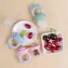 Se82ca9252111424186b02432762a7a95z.webp Mangeoire à fruits et légumes en Silicone, 4 pièce