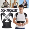 Correcteur de posture respirant et réglable pour h