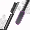 Lisseur de cheveux électrique brosse mode professi