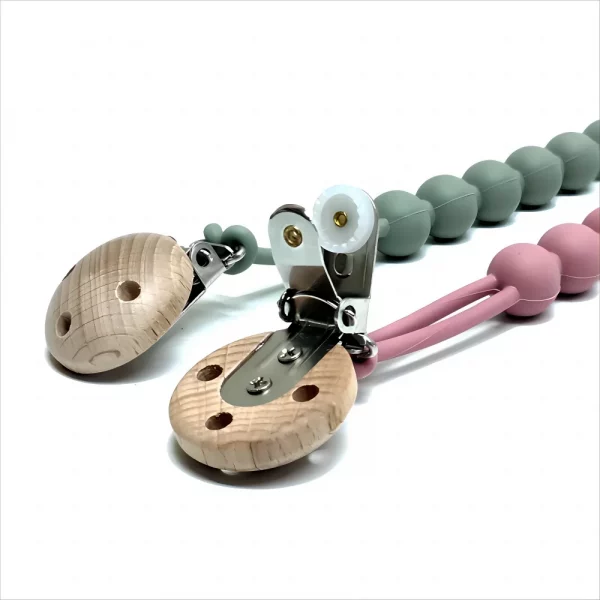 Sf02211fb18d14517afdd0bebd0271b67t.webp 1/9 pièces bébé une chaîne de sucette bébé sucette