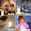 Sf4755e6733b04c4590c14e633e394085q.webp Lampe de nuit LED en silicone en forme de lapin, l