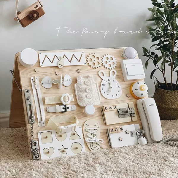 Tableau d'Activités Montessori Éducatif pour Enfants