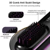 Brosse à lisser les cheveux Portable avec chargeur