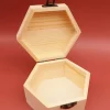 Sf73ac5cbcce3448fafa03c62f7b2393fa.webp Boîte de rangement en bois de forme hexagonale, bo