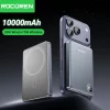 Rocoren Power Bank Magnétique 10000mAh, Chargeur P