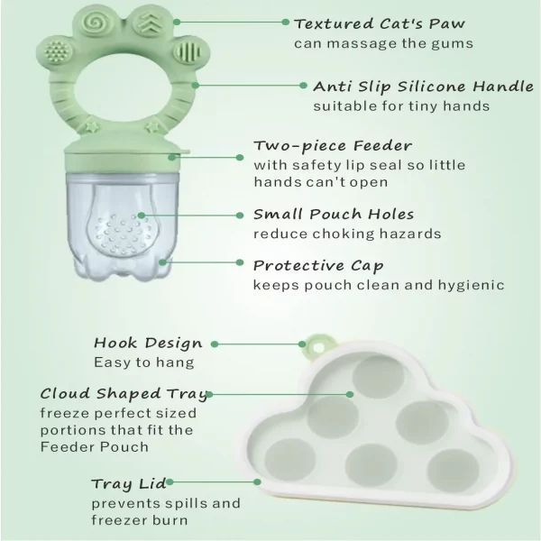 Sfec6a24e458847ec93609d4b481e7e8at.webp Alimentateur de fruits pour bébé et plateau de con