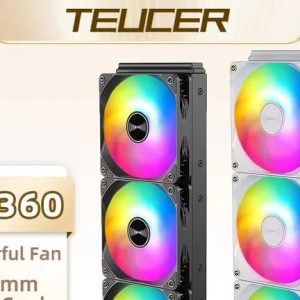 Kit de Refroidissement Liquide AIO 360mm TEUCER AF-360 ARGB - Intel & AMD
